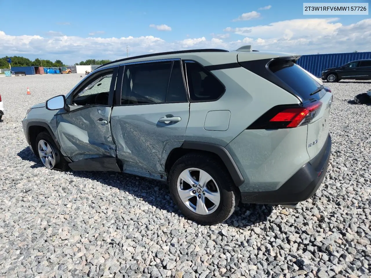 2021 Toyota Rav4 Xle VIN: 2T3W1RFV6MW157726 Lot: 61352785