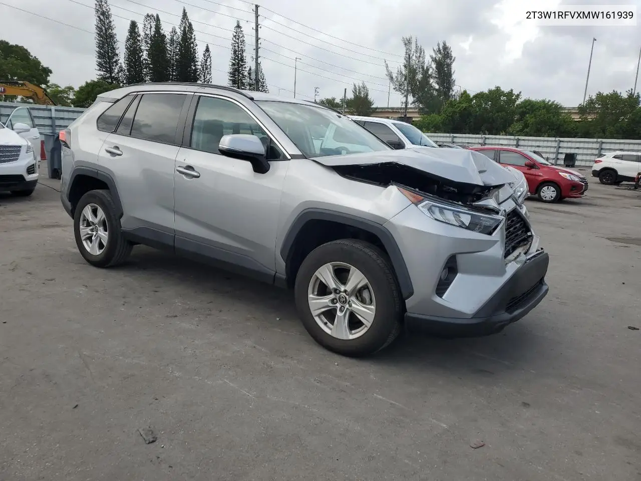 2021 Toyota Rav4 Xle VIN: 2T3W1RFVXMW161939 Lot: 62233415