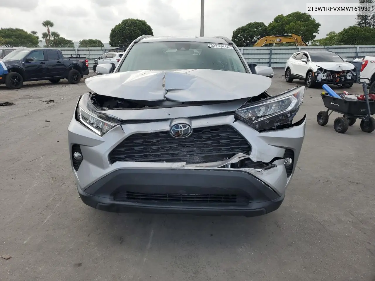 2021 Toyota Rav4 Xle VIN: 2T3W1RFVXMW161939 Lot: 62233415