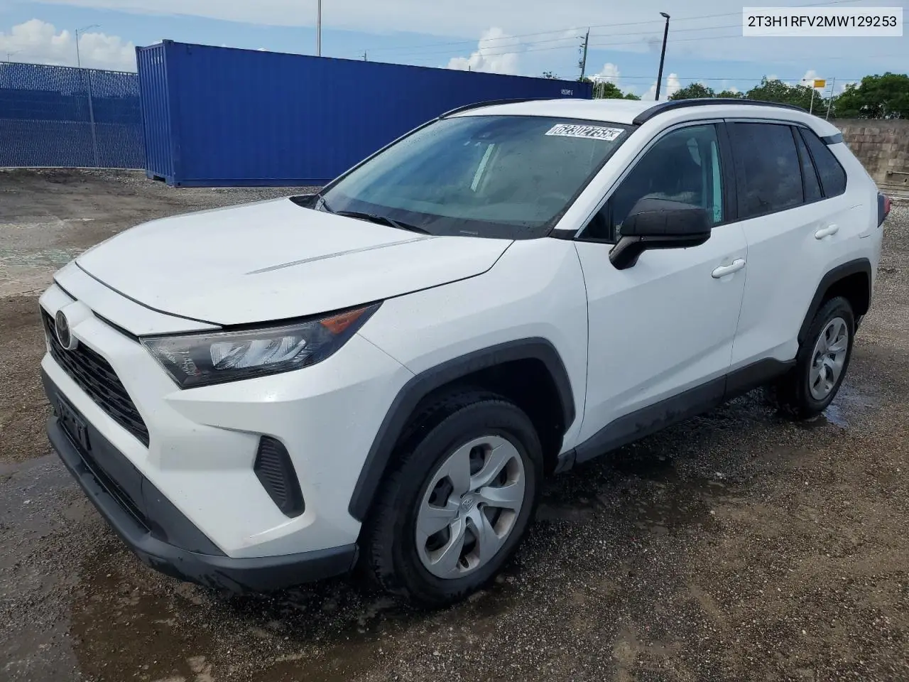 2021 Toyota Rav4 Le VIN: 2T3H1RFV2MW129253 Lot: 62302755
