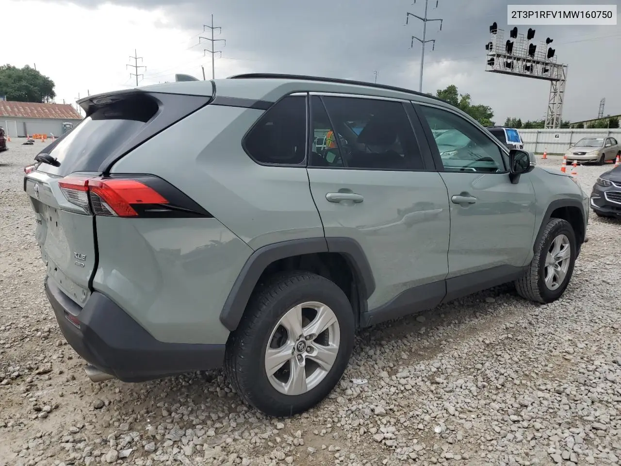 2021 Toyota Rav4 Xle VIN: 2T3P1RFV1MW160750 Lot: 62358285