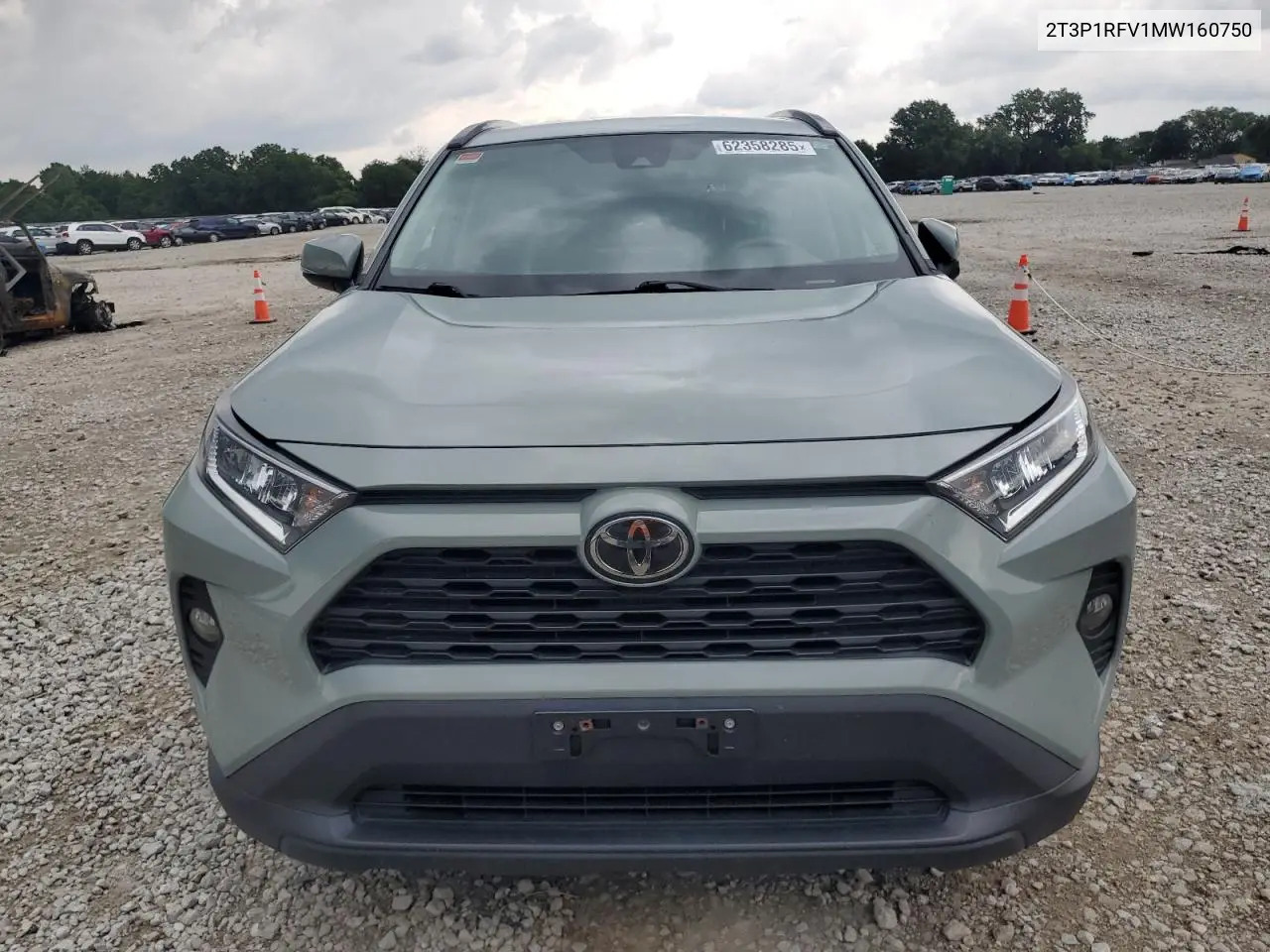 2021 Toyota Rav4 Xle VIN: 2T3P1RFV1MW160750 Lot: 62358285