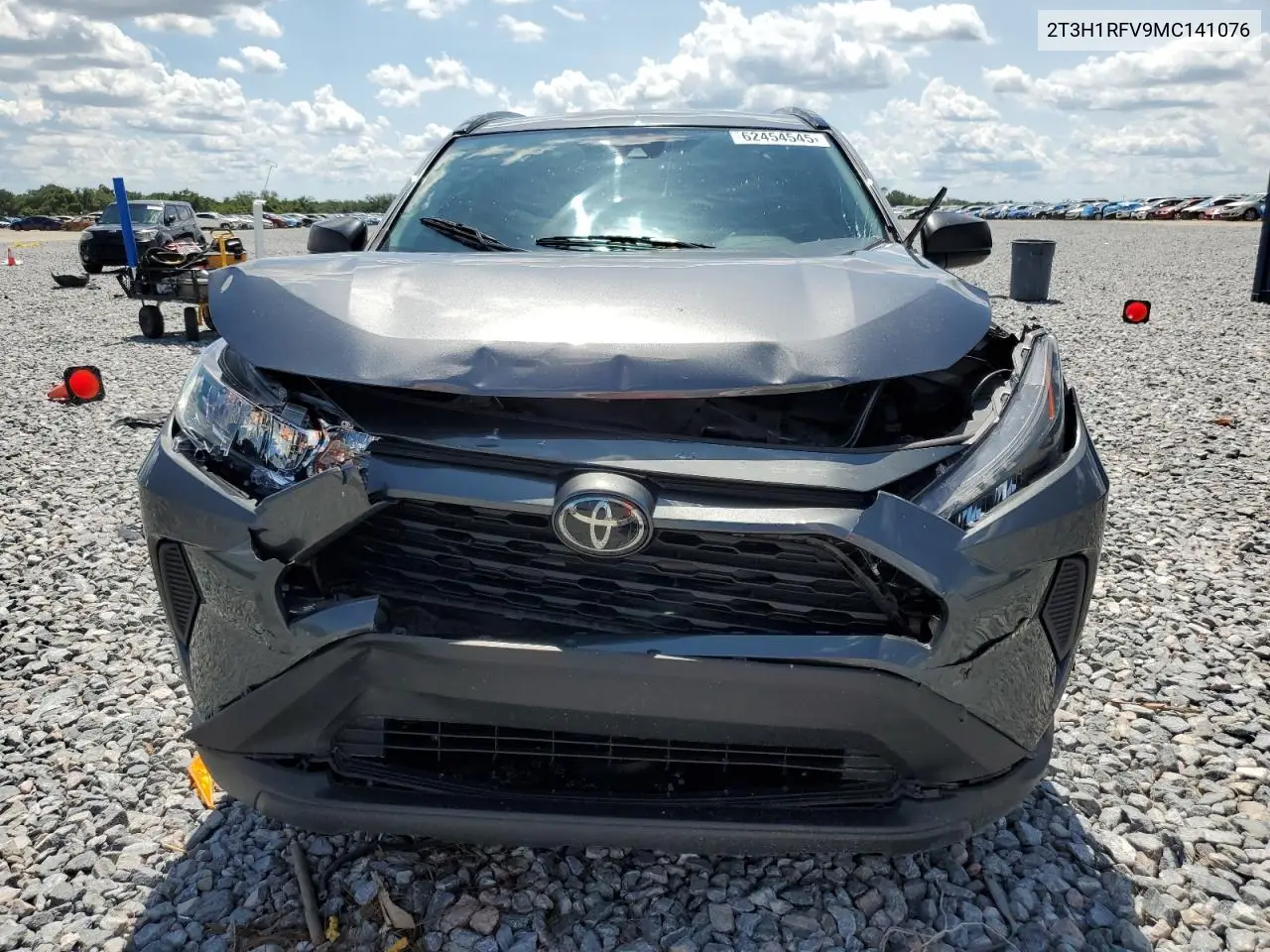 2021 Toyota Rav4 Le VIN: 2T3H1RFV9MC141076 Lot: 62454545