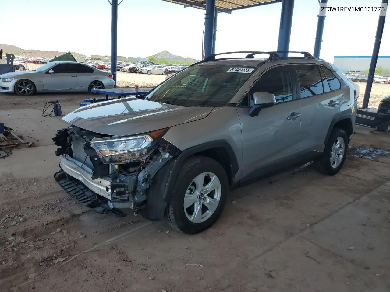 2021 Toyota Rav4 Xle VIN: 2T3W1RFV1MC101775 Lot: 62649245