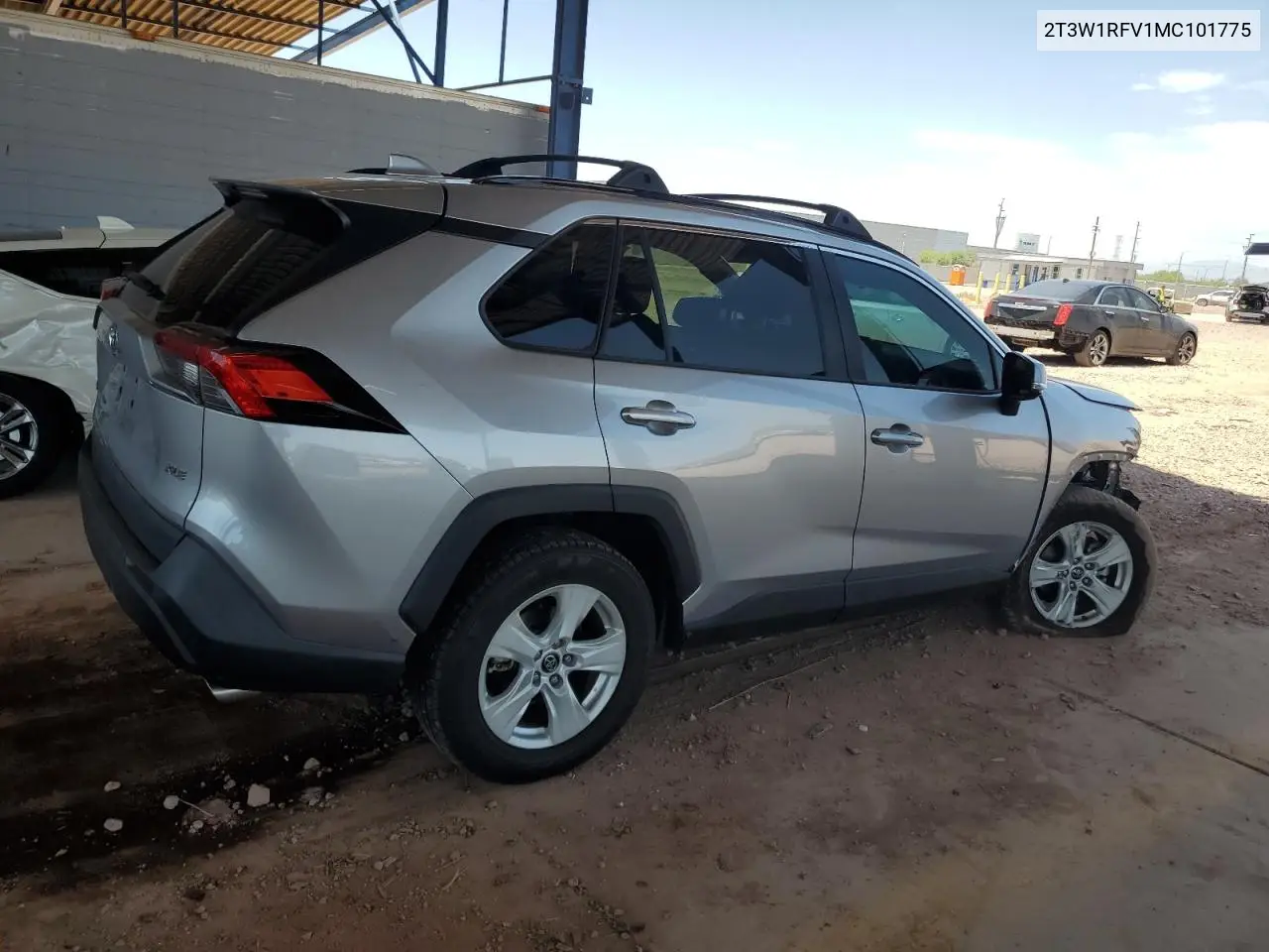 2021 Toyota Rav4 Xle VIN: 2T3W1RFV1MC101775 Lot: 62649245