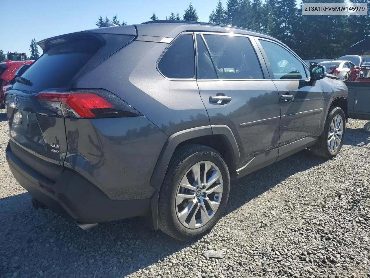 2021 Toyota Rav4 Xle Premium VIN: 2T3A1RFV5MW145979 Lot: 62752895