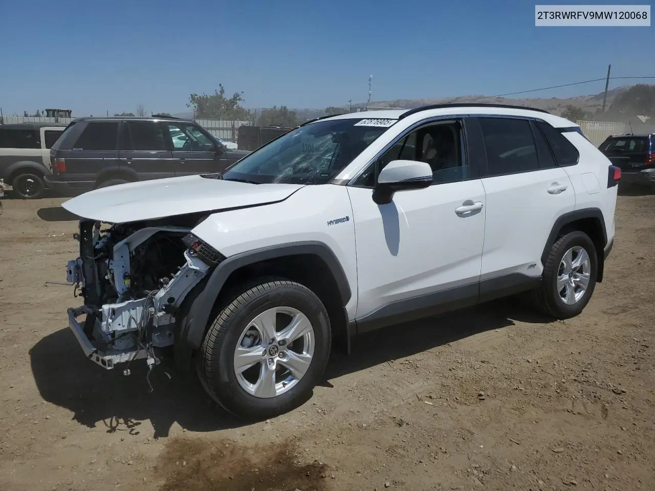 2t3rwrfv9mw120068 2T3RWRFV9MW120068 2021 Toyota Rav4 Xle