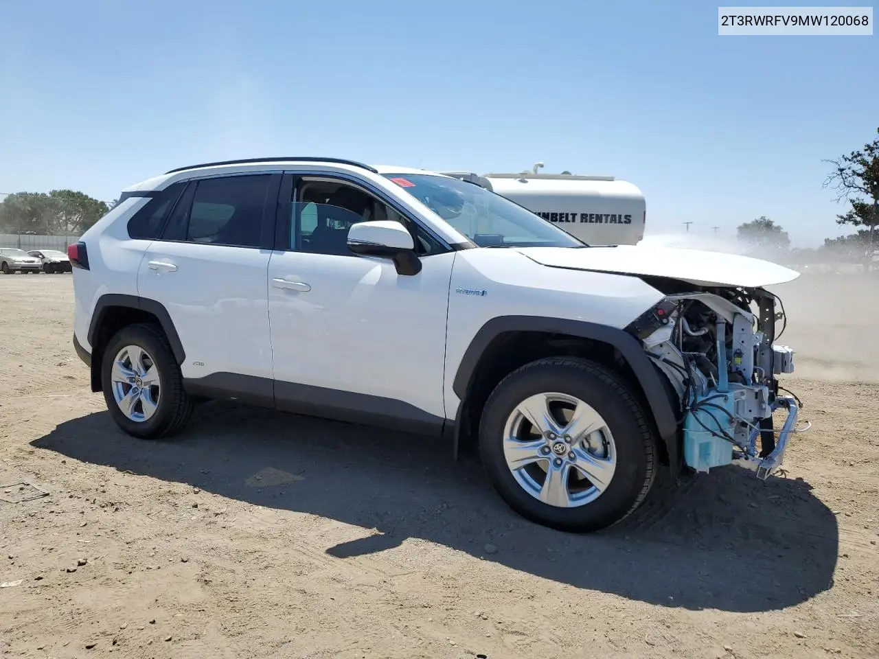 2t3rwrfv9mw120068 2T3RWRFV9MW120068 2021 Toyota Rav4 Xle