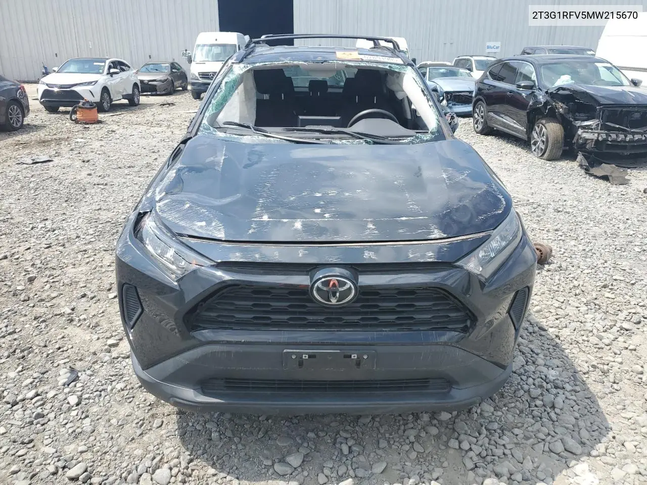 2021 Toyota Rav4 Le VIN: 2T3G1RFV5MW215670 Lot: 62891905