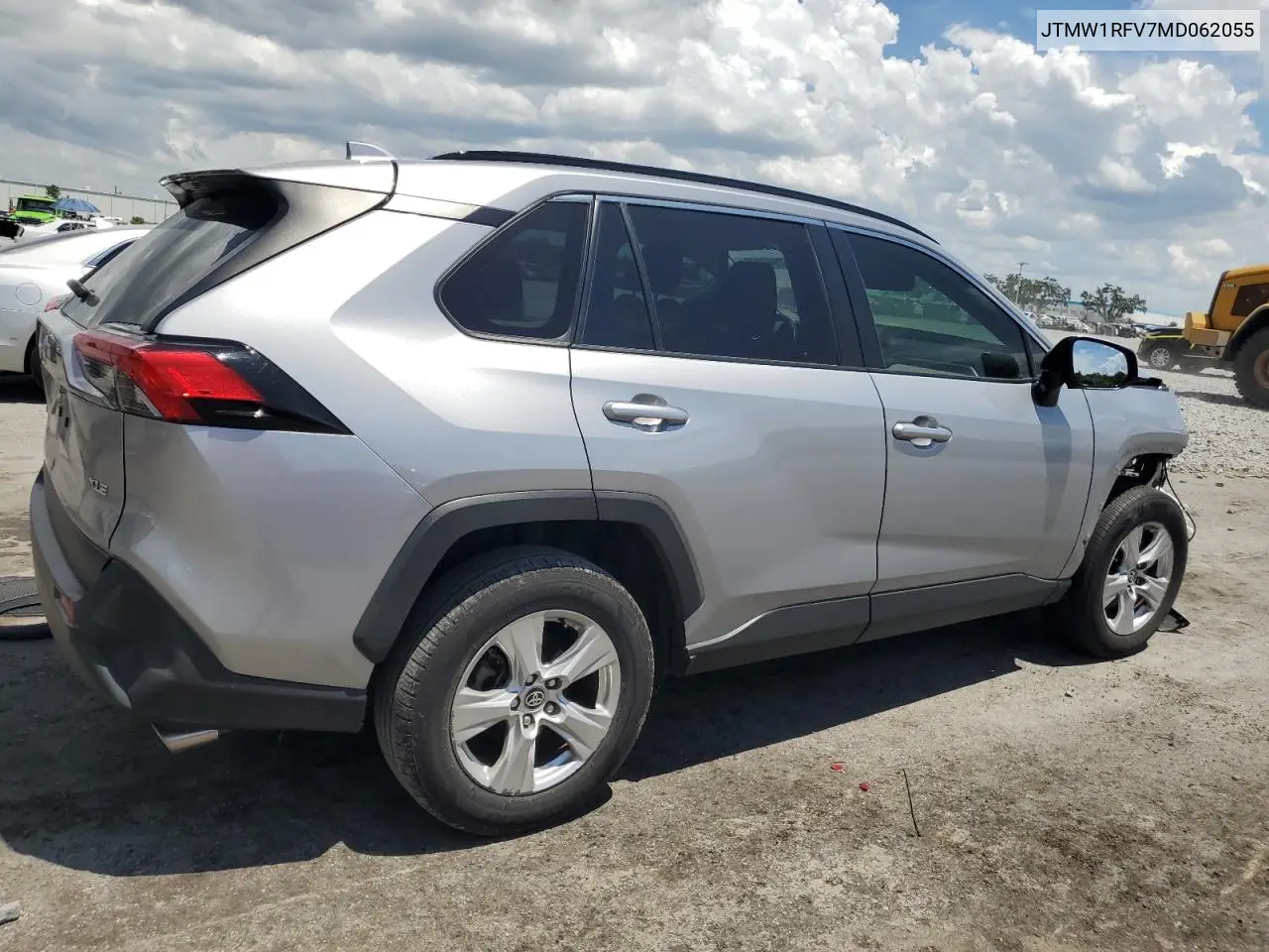 2021 Toyota Rav4 Xle VIN: JTMW1RFV7MD062055 Lot: 62943995