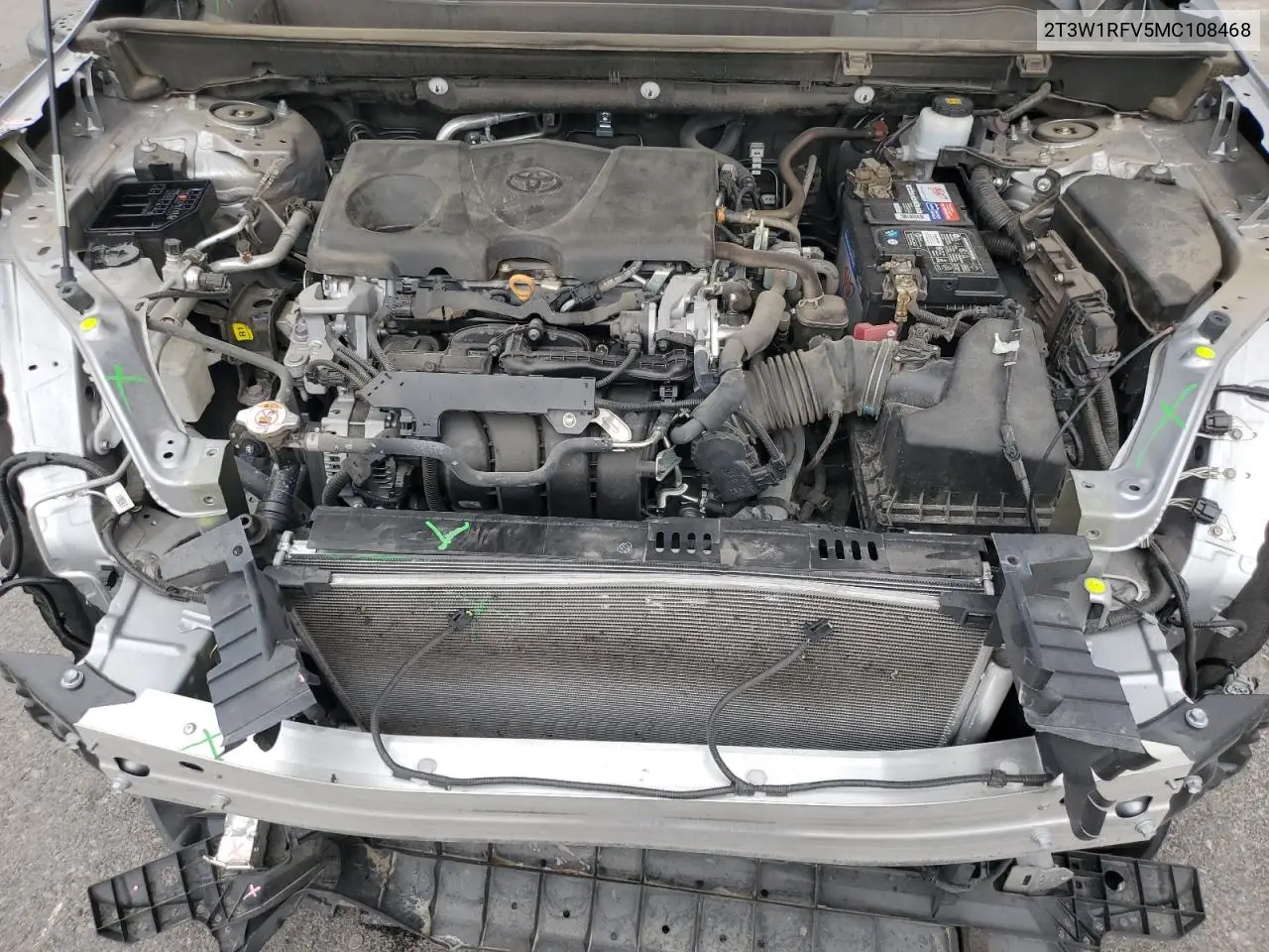 2021 Toyota Rav4 Xle VIN: 2T3W1RFV5MC108468 Lot: 63076235