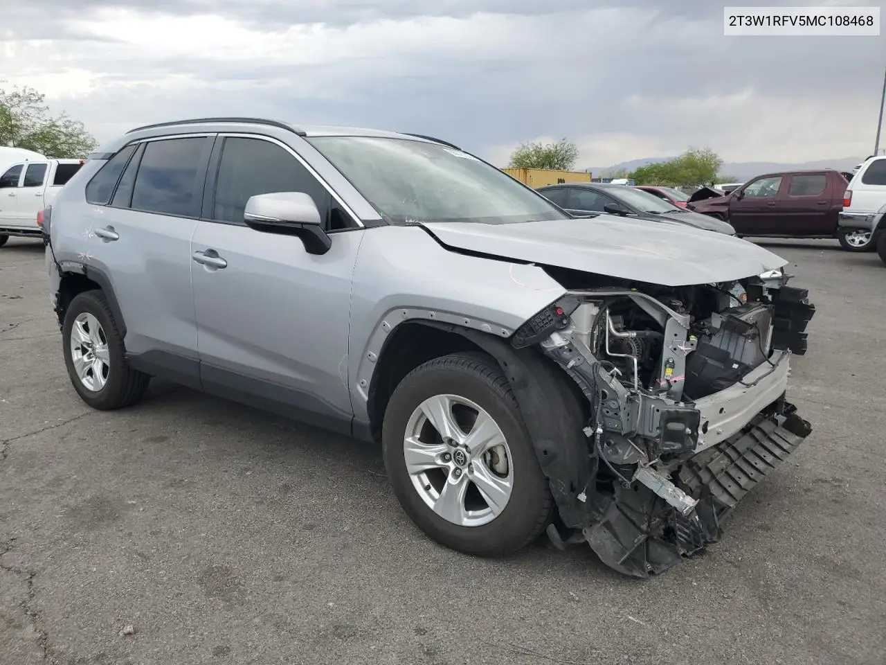 2021 Toyota Rav4 Xle VIN: 2T3W1RFV5MC108468 Lot: 63076235