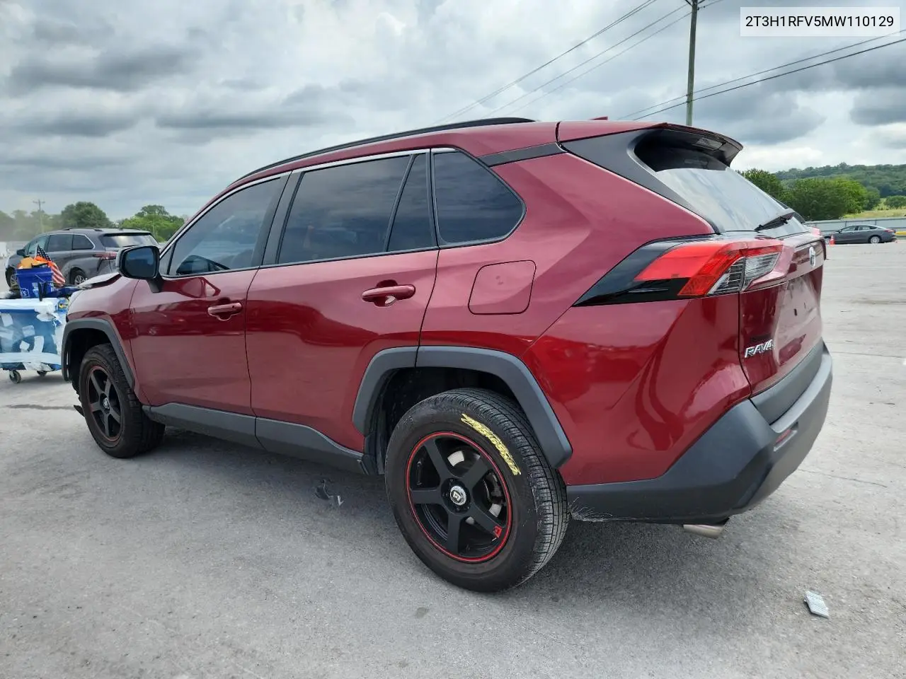 2021 Toyota Rav4 Le VIN: 2T3H1RFV5MW110129 Lot: 63095795