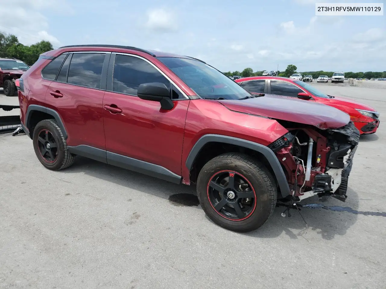 2021 Toyota Rav4 Le VIN: 2T3H1RFV5MW110129 Lot: 63095795