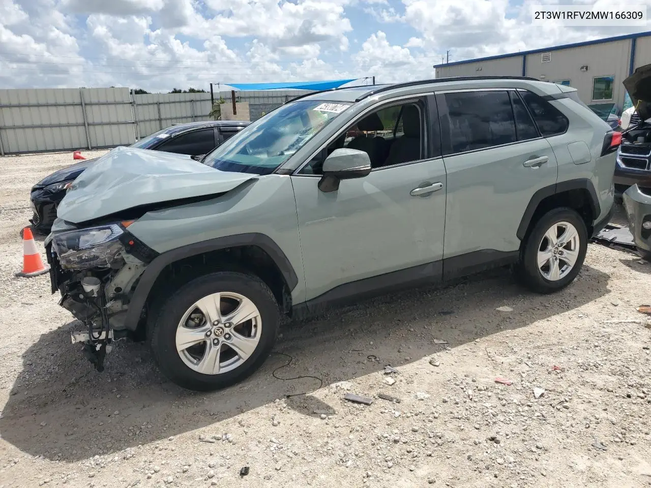 2021 Toyota Rav4 Xle VIN: 2T3W1RFV2MW166309 Lot: 64380704