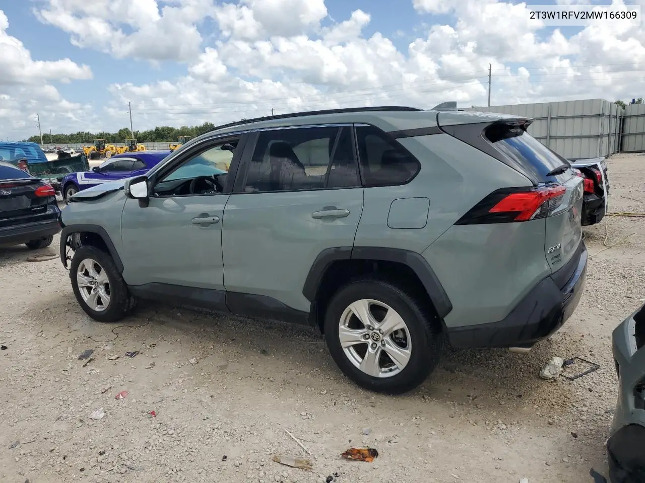 2021 Toyota Rav4 Xle VIN: 2T3W1RFV2MW166309 Lot: 64380704