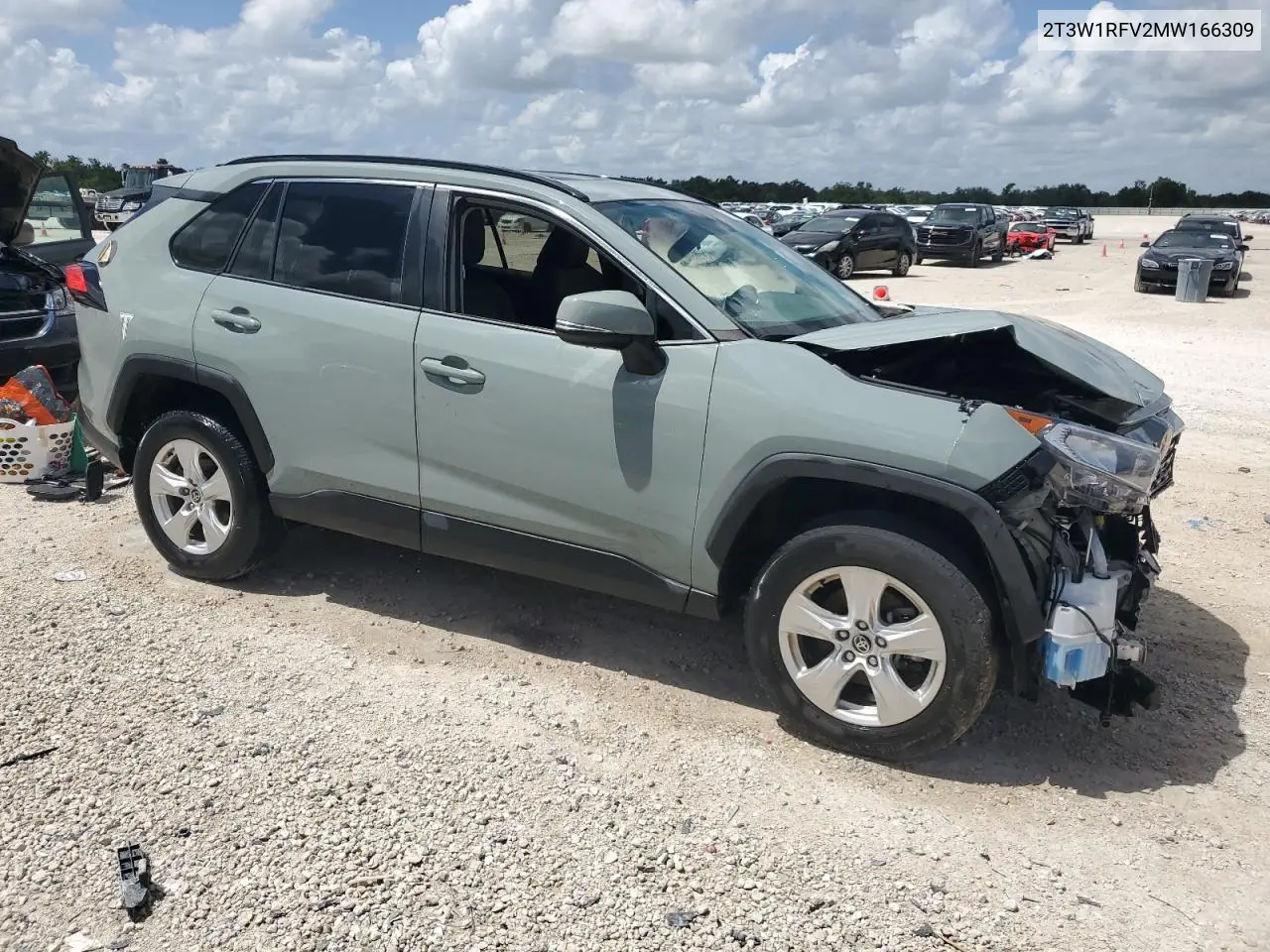 2021 Toyota Rav4 Xle VIN: 2T3W1RFV2MW166309 Lot: 64380704