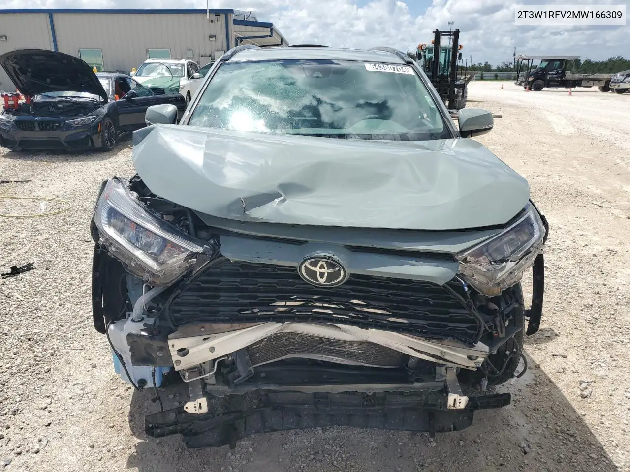 2021 Toyota Rav4 Xle VIN: 2T3W1RFV2MW166309 Lot: 64380704