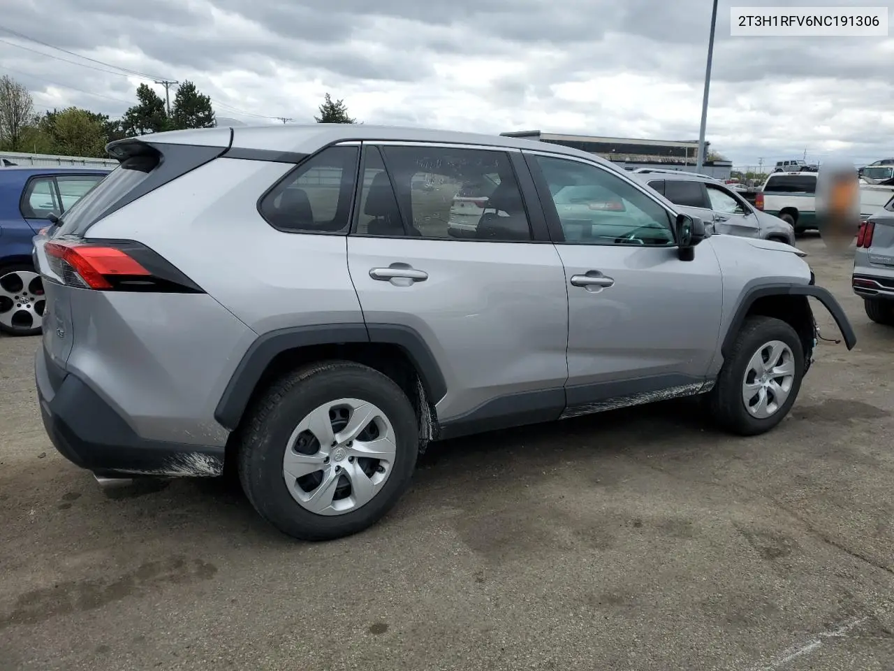 2022 Toyota Rav4 Le VIN: 2T3H1RFV6NC191306 Lot: 53026805
