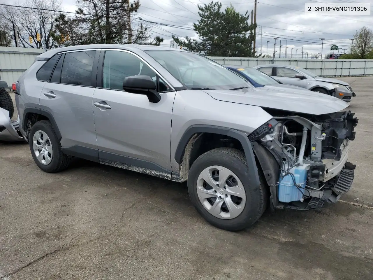 2022 Toyota Rav4 Le VIN: 2T3H1RFV6NC191306 Lot: 53026805