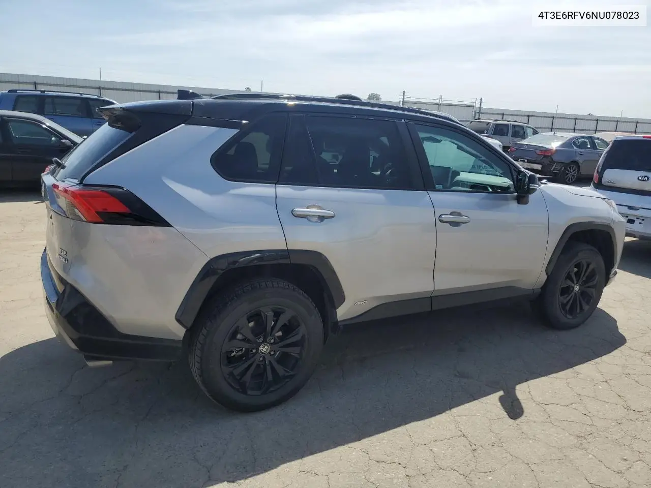 2022 Toyota Rav4 Xse VIN: 4T3E6RFV6NU078023 Lot: 53267605