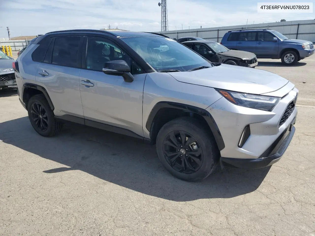 2022 Toyota Rav4 Xse VIN: 4T3E6RFV6NU078023 Lot: 53267605