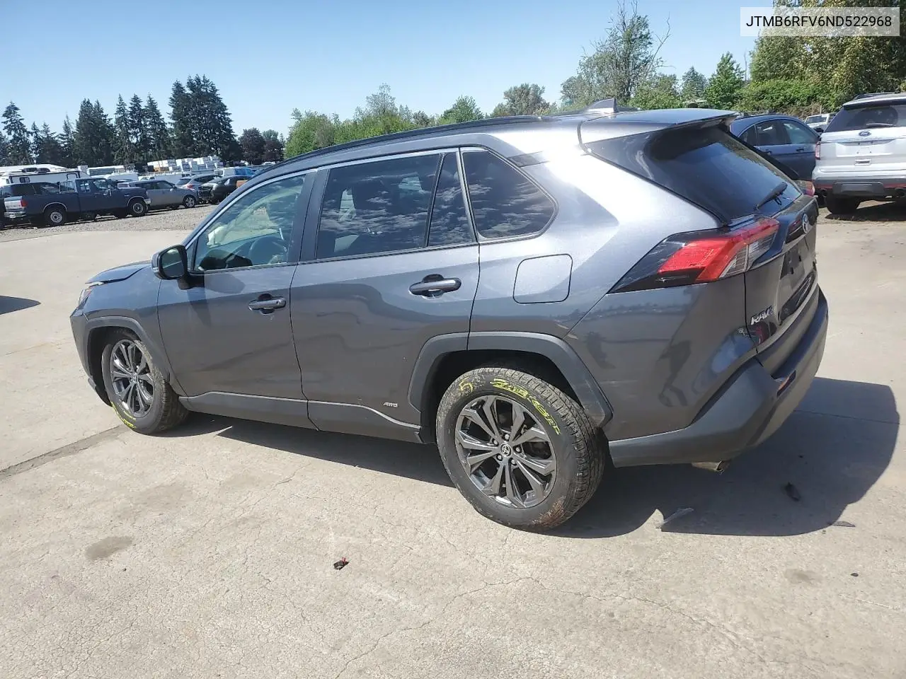 2022 Toyota Rav4 Xle Premium VIN: JTMB6RFV6ND522968 Lot: 55462695