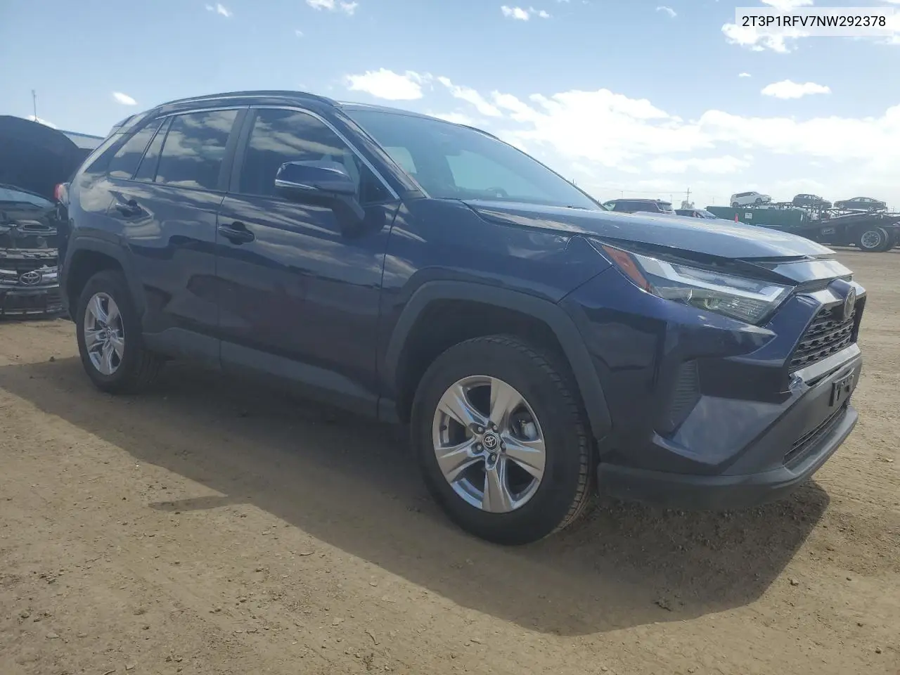 2022 Toyota Rav4 Xle VIN: 2T3P1RFV7NW292378 Lot: 56657535