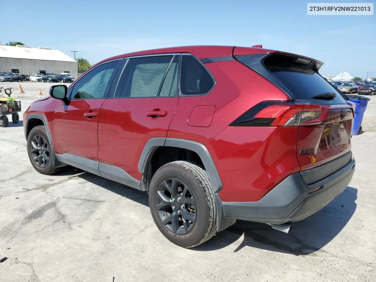 2022 Toyota Rav4 Le VIN: 2T3H1RFV2NW221013 Lot: 56740385