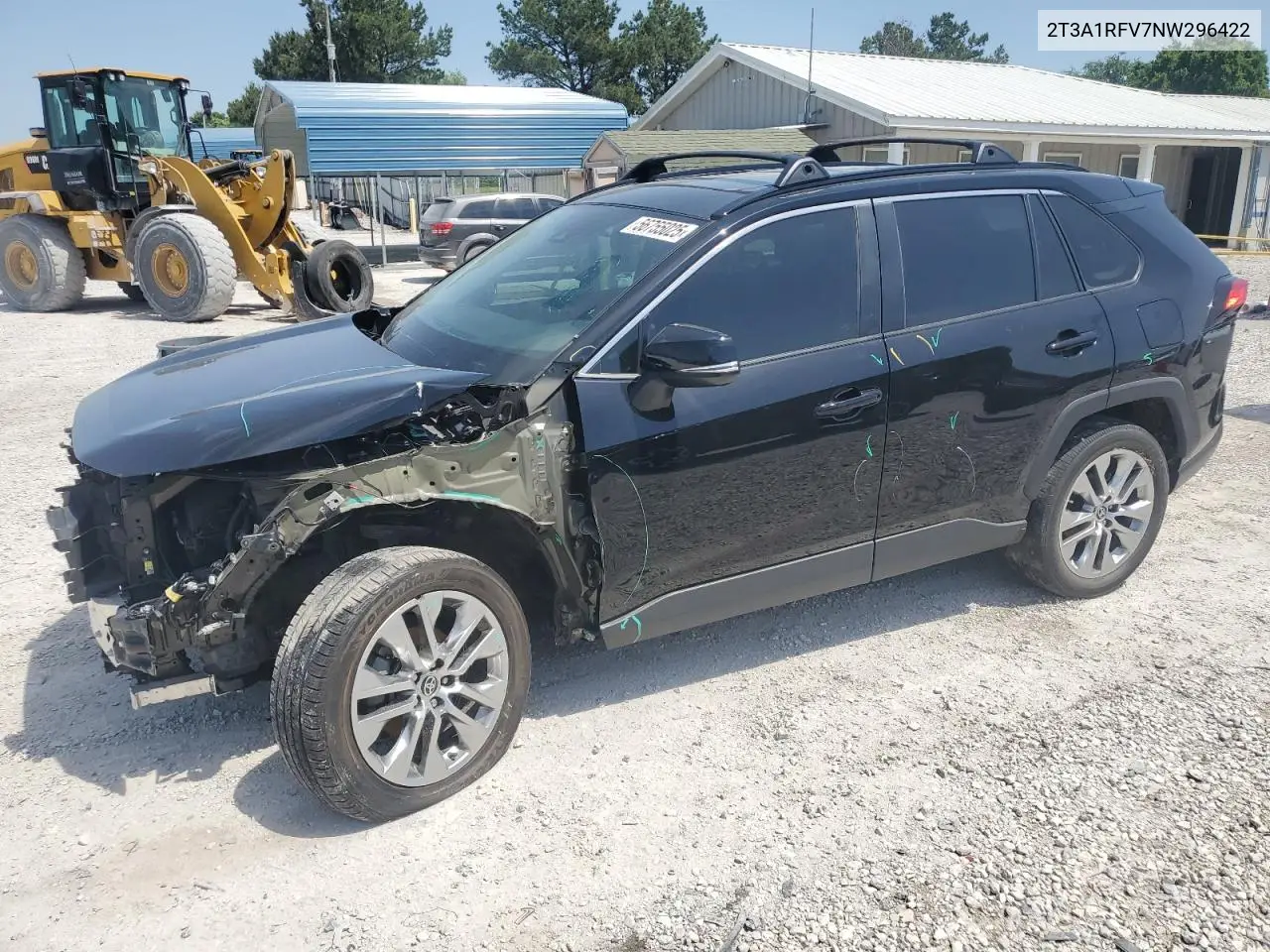 2022 Toyota Rav4 Xle Premium VIN: 2T3A1RFV7NW296422 Lot: 56755025