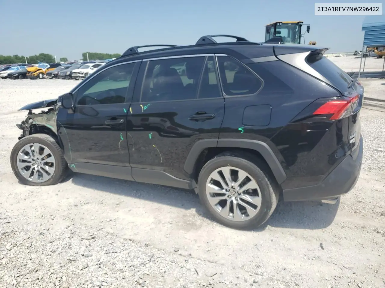 2022 Toyota Rav4 Xle Premium VIN: 2T3A1RFV7NW296422 Lot: 56755025