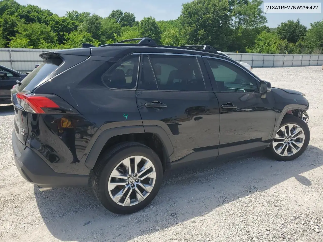 2022 Toyota Rav4 Xle Premium VIN: 2T3A1RFV7NW296422 Lot: 56755025