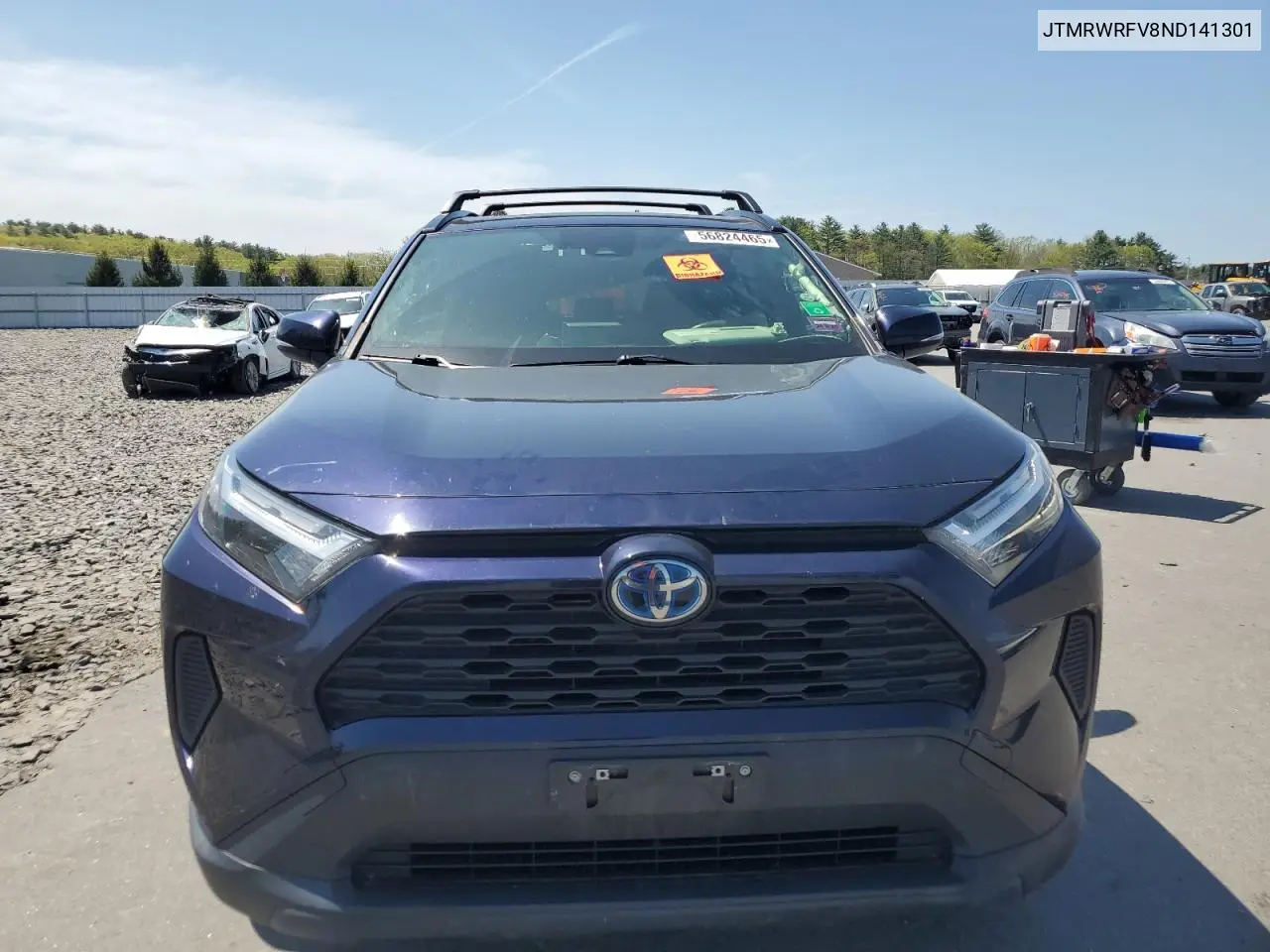 2022 Toyota Rav4 Xle VIN: JTMRWRFV8ND141301 Lot: 56824465