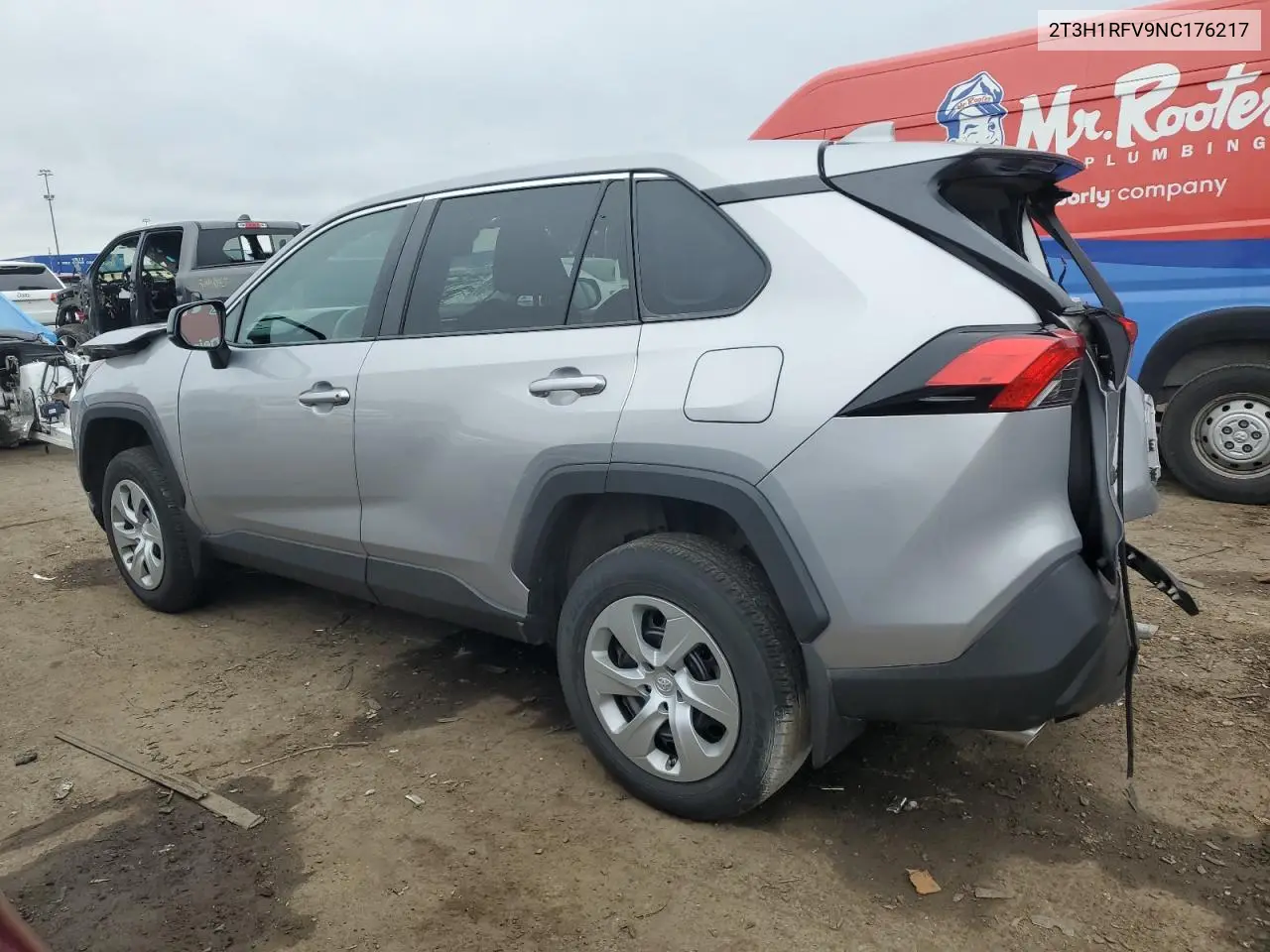 2022 Toyota Rav4 Le VIN: 2T3H1RFV9NC176217 Lot: 56904555