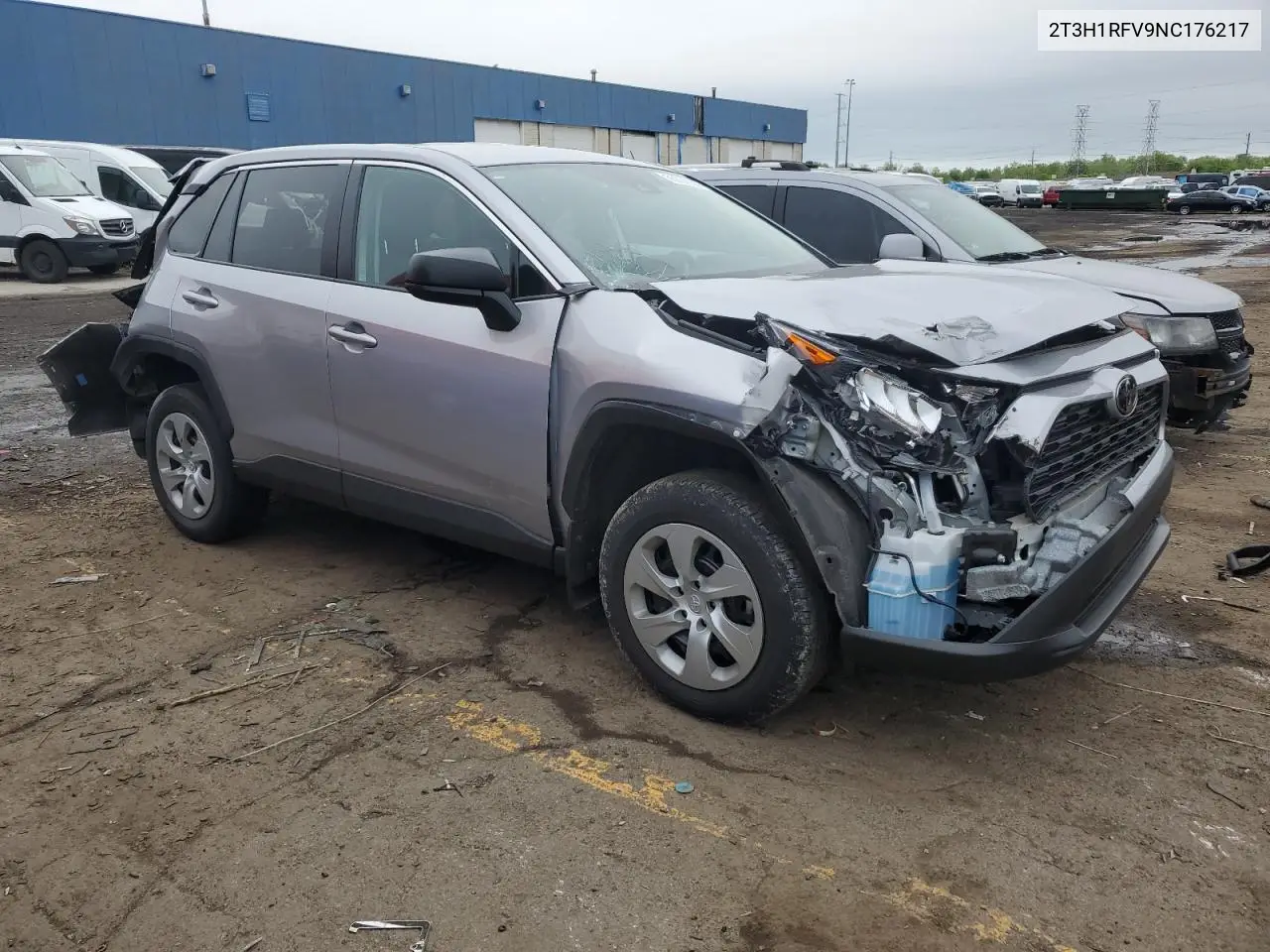 2022 Toyota Rav4 Le VIN: 2T3H1RFV9NC176217 Lot: 56904555