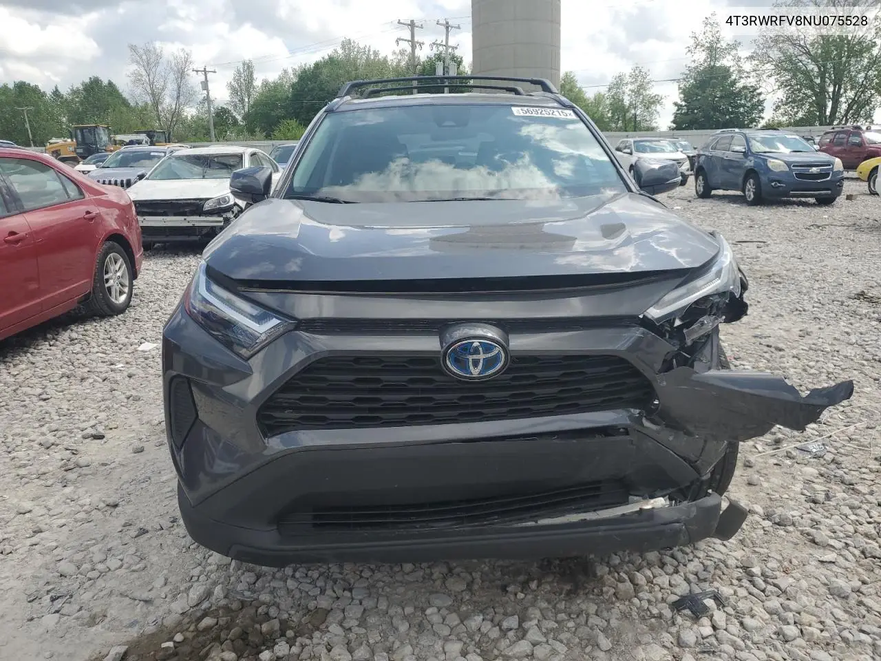 2022 Toyota Rav4 Xle VIN: 4T3RWRFV8NU075528 Lot: 56925215