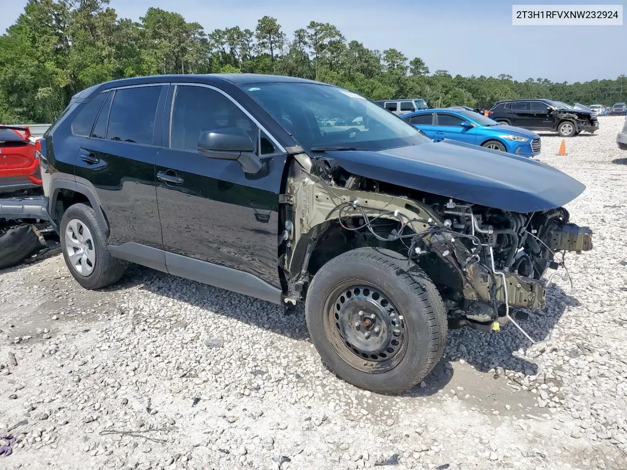 2t3h1rfvxnw232924 2T3H1RFVXNW232924 2022 Toyota Rav4 Le