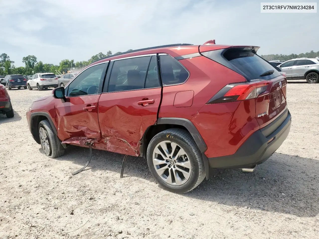 2022 Toyota Rav4 Xle Premium VIN: 2T3C1RFV7NW234284 Lot: 57142325