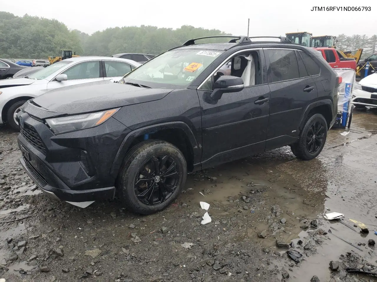 2022 Toyota Rav4 Se VIN: JTM16RFV1ND066793 Lot: 57173625