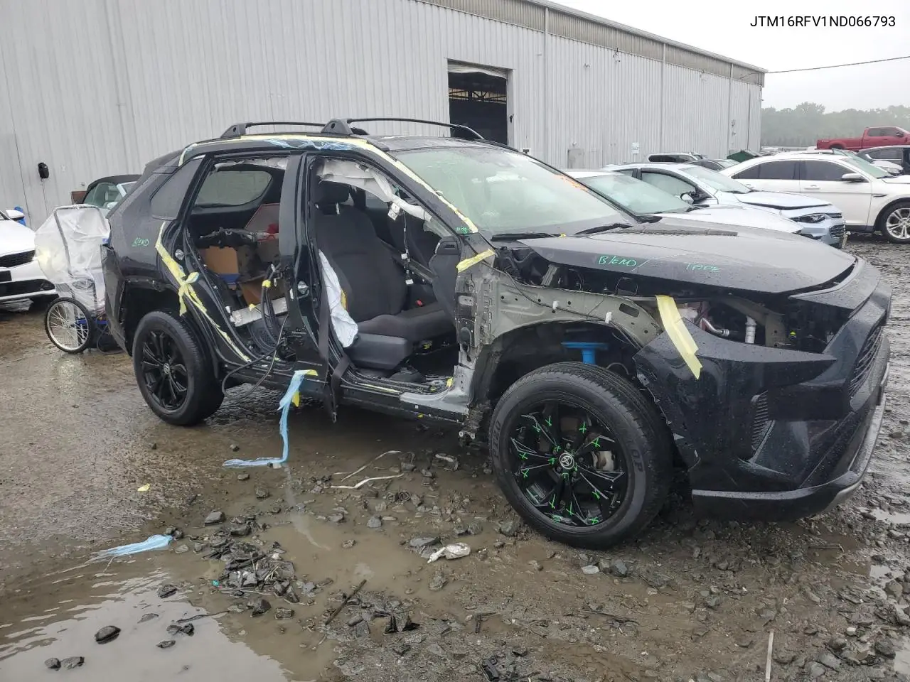 2022 Toyota Rav4 Se VIN: JTM16RFV1ND066793 Lot: 57173625