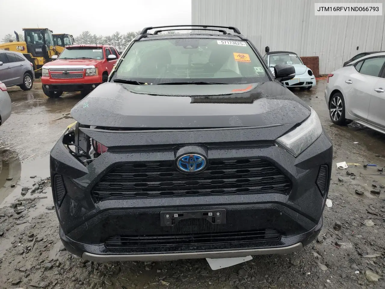 2022 Toyota Rav4 Se VIN: JTM16RFV1ND066793 Lot: 57173625