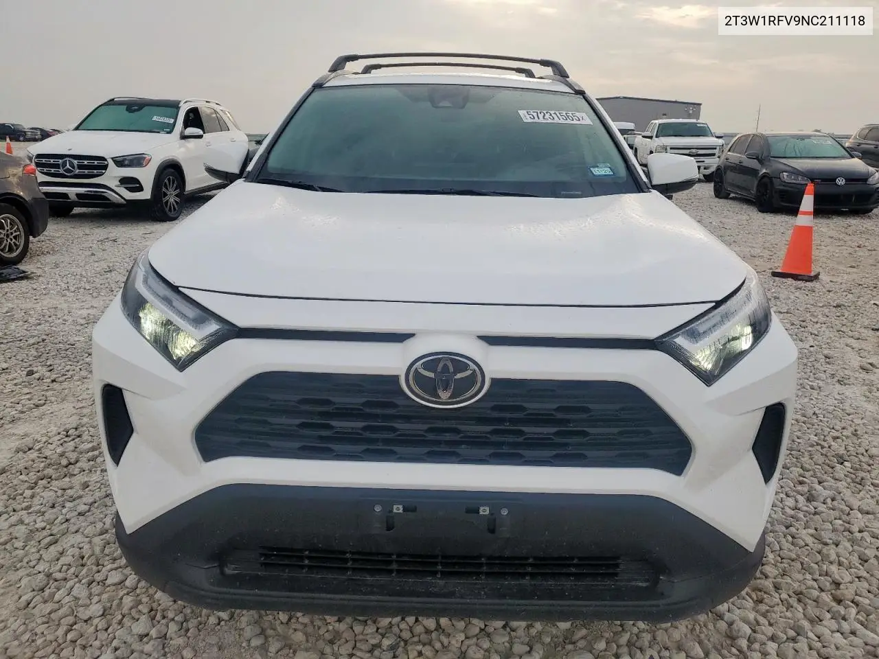 2022 Toyota Rav4 Xle VIN: 2T3W1RFV9NC211118 Lot: 57231565
