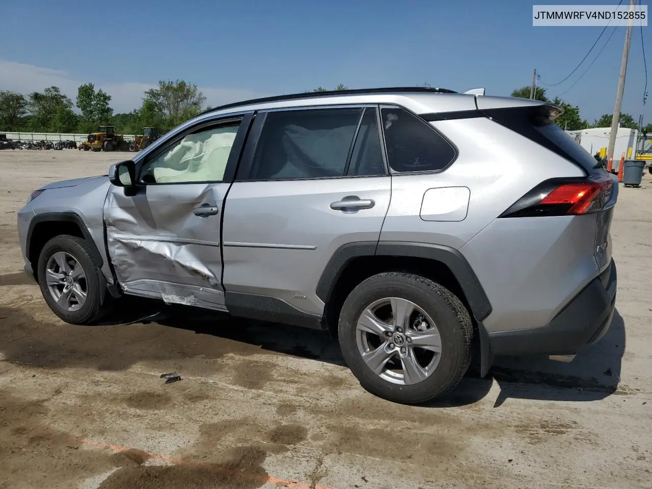 2022 Toyota Rav4 Le VIN: JTMMWRFV4ND152855 Lot: 57298195