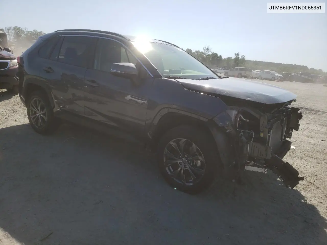 2022 Toyota Rav4 Xle Premium VIN: JTMB6RFV1ND056351 Lot: 61648465