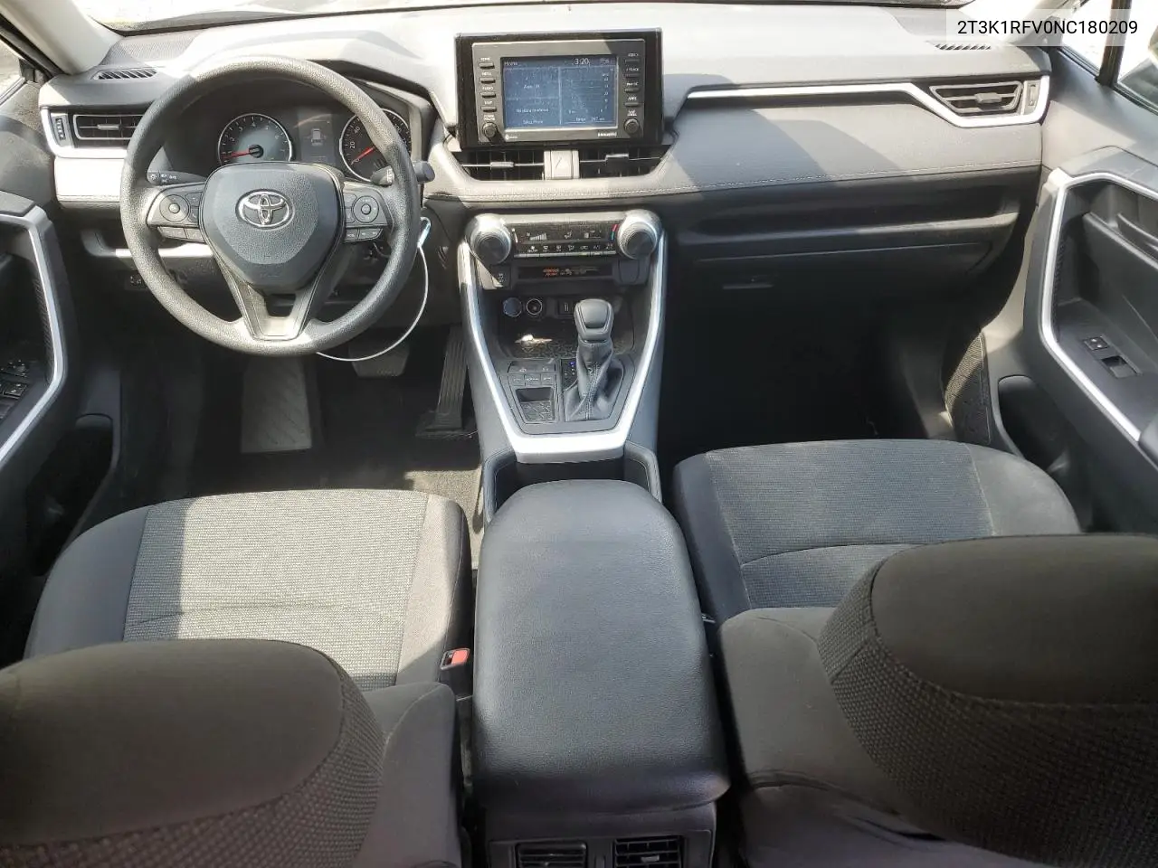 2022 Toyota Rav4 Le VIN: 2T3K1RFV0NC180209 Lot: 62137625