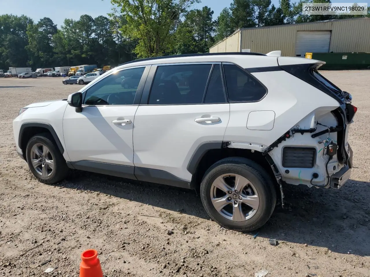 2022 Toyota Rav4 Xle VIN: 2T3W1RFV9NC198029 Lot: 62220325