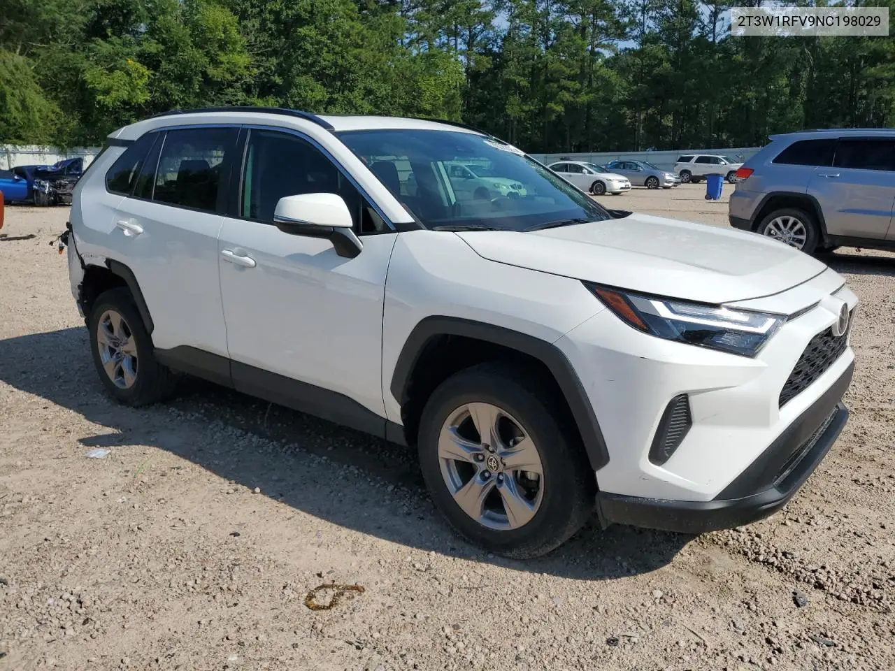 2022 Toyota Rav4 Xle VIN: 2T3W1RFV9NC198029 Lot: 62220325