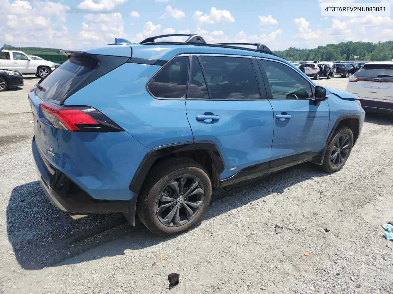 2022 Toyota Rav4 Se VIN: 4T3T6RFV2NU083081 Lot: 62740545