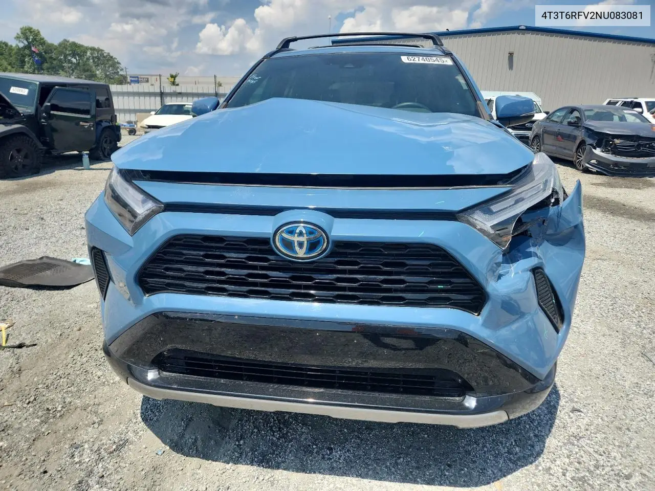 2022 Toyota Rav4 Se VIN: 4T3T6RFV2NU083081 Lot: 62740545
