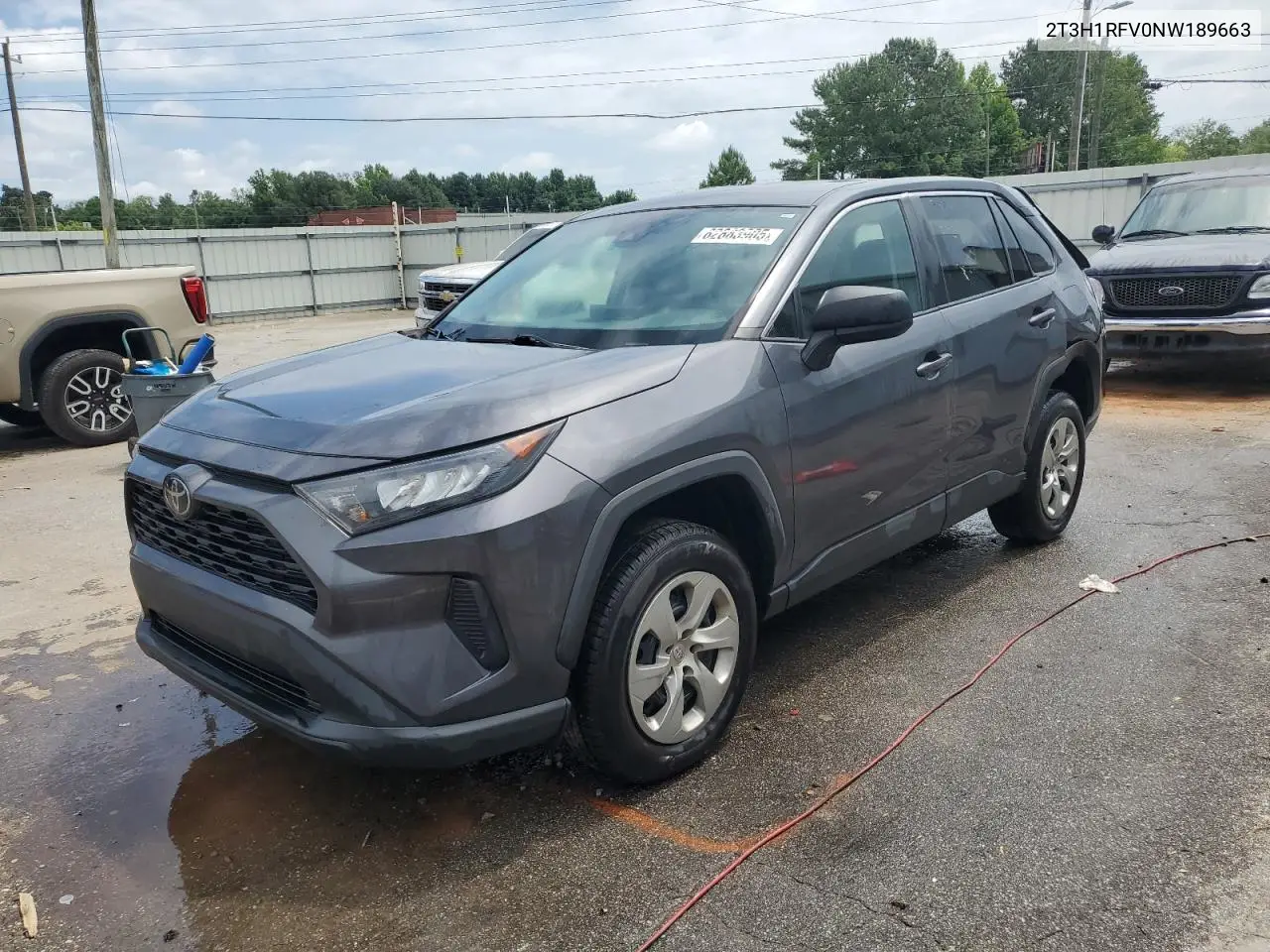 2022 Toyota Rav4 Le VIN: 2T3H1RFV0NW189663 Lot: 62883905